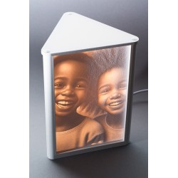 3D-Druck Leuchte TriLuma - UV-beständig & mit LED-Leuchtmittel