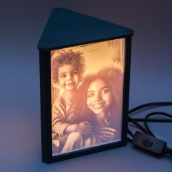 3D-Druck Leuchte TriLuma - UV-beständig & mit LED-Leuchtmittel