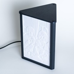 3D-Druck Leuchte TriLuma - UV-beständig & mit LED-Leuchtmittel