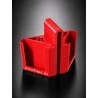 Mobile phone holder for padel court