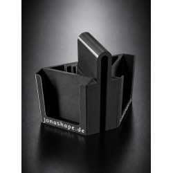 Mobile phone holder for padel court